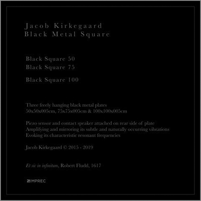 Jacob Kirkegaard - Black Metal Square LP 28506
