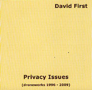 David First - Privacy Issues 3CD 24169