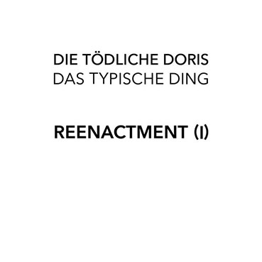 Die Tödliche Doris - Das Typische Ding (Reenactment) LP-Box 28323