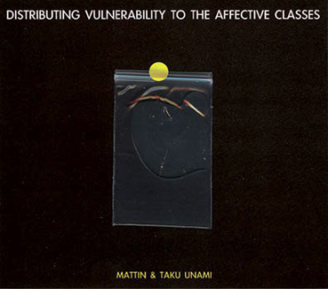Mattin & Taku Unami - Distributing Vulnerability to the Affective Classes CD 21077