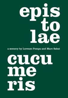 Lorenzo Pompa & Marc Sabat - Epistolae Cucumeris Artist-Book/CD 22530
