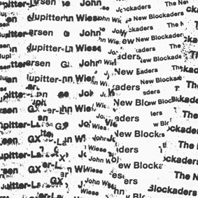The New Blockaders & John Wiese / GX Jupitter-Larsen - Rip Off 7" 22032