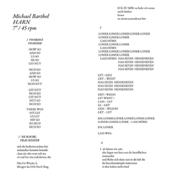 Michael Barthel - Harn 7“ 26399