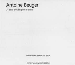Antoine Beuger - 24 Petit Préludes CD 24622