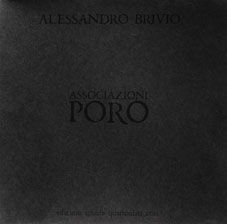 Alessandro Brivio - Assoziazioni Poro LP 21981