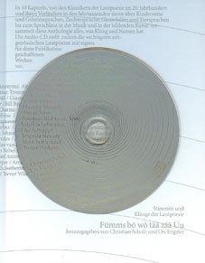 Fümms Bö Wö Tää Zää Uu: Stimmen und Klänge der Lautpoesie CD/Book 27903