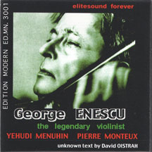 George Enescu (Edition Modern 3001) CD 23727