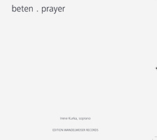Beten. Prayer CD 27414