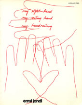 Ernst Jandl - My right hand, my writing hand, my handwriting Book 24908