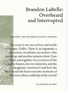 Brandon LaBelle - Overheard and Interrupted Book+CD 27311