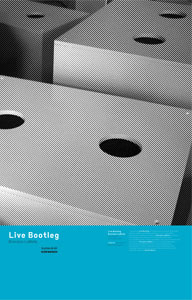 Brandon LaBelle - Live Bootleg Book+CD 21125