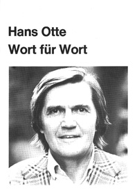 Hans Otte - Wort für Wort Book 24199