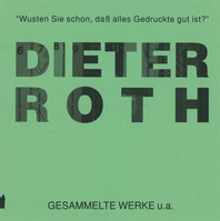Dieter Roth - Gesammelte Werke u.a. Catalogue 28275