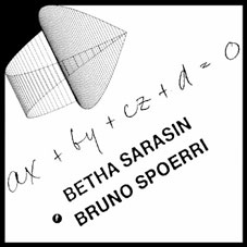 Betha Sarasin & Bruno Spoerri - AX+BY+CZ+D=0 LP 25124