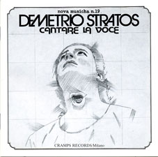 Demetrio Stratos - Cantare La Voce CD 22481