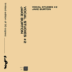 Jake Burton - Vocal Studies #2 MC 28683