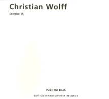 Christian Wolff - Exercise 15 CD 24079