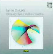 Iannis Xenakis - Palimpsest / Épéi / Dikhthas / Akanthos CD 23607