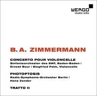 Bernd Alois Zimmermann - Concerto / Photoptosis / Tratto II CD 25108
